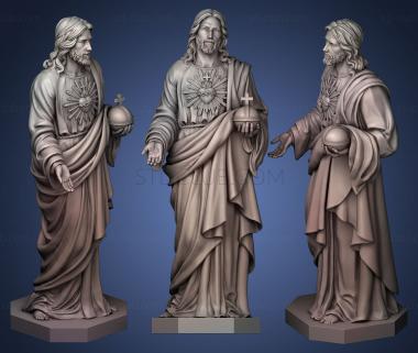 3D model jesus statues (STL)